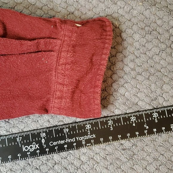 Ralph Lauren Button-Down Maroon Shirt Adult Large Green Pony Casual Mens - Picture 11 of 12